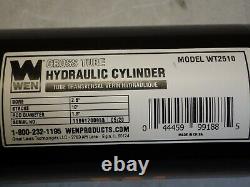 WEN WT2510 Cross Tube Hydraulic Cylinder with 2.5-inch Bore and 10-inch Stroke