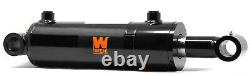 WEN WT3508 Cross Tube Hydraulic Cylinder with 3.5-inch Bore and 8-inch Stroke