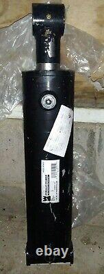 WEN WT4012 Cross Tube Hydraulic Cylinder with 4 Bore and 12-inch Stroke, Black