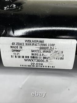 Cylindre Hydraulique Wolverine, 3 Voies, 6 Voies Wwxt3006-s