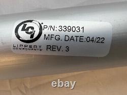 Lippert En Aluminium Actionneur Hydraulique Avec 1-1/2 Bore, 24 Avc