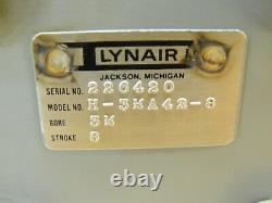 Lynair 3-1/4 Perçage X 8 Temps Cylindre Hydraulique 3000 Psi Série H