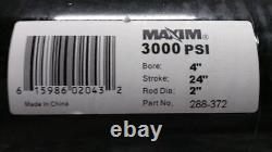 Maxim 288-372 4 In Bore Dia 24 In Stroke 3000 Max Psi Cylindre Hydraulique