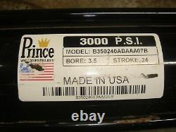 Prince Manufacturing Cylindre Soudé Hydraulique Pmc-5524 3.5 Bore X 24 Stroke