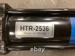 Vérin hydraulique à tirants Hercules HTR-2536, alésage de 2,5 pouces et course de 36 pouces