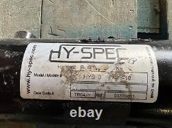 Vérin hydraulique soudé HY-SPEC HYS 30FEM18-10 3 pouces de diamètre x 18 pouces de course x 1,50 pouces de tige