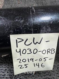 Vérin hydraulique soudé PremiumSupply PCW-4030-ORB, 4 pouces de diamètre x 30 pouces de course x 2 tiges.